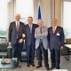 L’On.  Gianni  PITTELLA Primo Vicepresidente del Parlamento europeo, incontra a Bruxelles Gino Falleri e Carlo Felice Corsetti , accompagnati da Alessandro Butticé